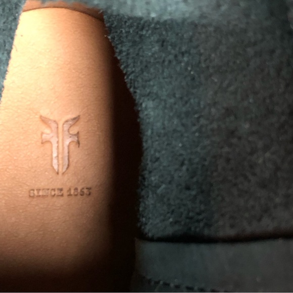 Frye Cara Roper Short Boots Nubuck Leather Sz 7B - Picture 10 of 11